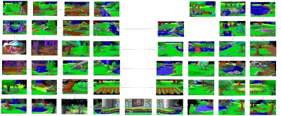 King&#x27;s Quest 1 map low-res